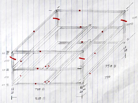Drawer frame 1